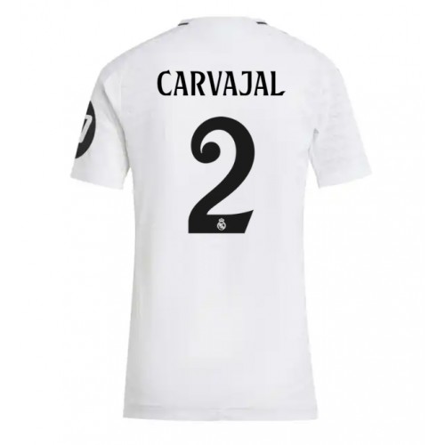 Dámy Fotbalový dres Real Madrid Daniel Carvajal #2 2024-25 Domácí Krátký Rukáv